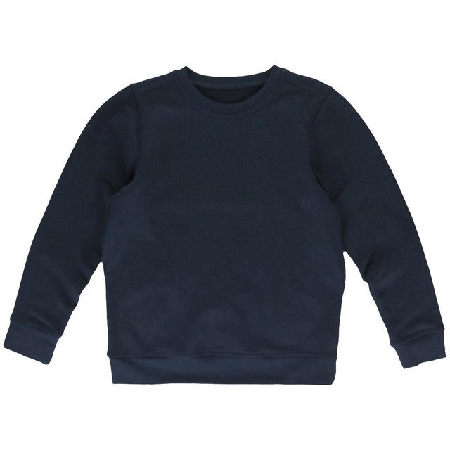 M&S navy school sweatshirt for children aged 8-9 years, imported from the UK