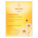 Weleda baby chamomilla teething granules 15g (British brand)