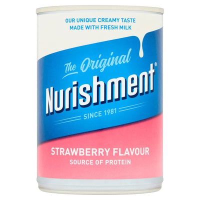 Nurishment Original Strawberry Milkshake Canned 400g