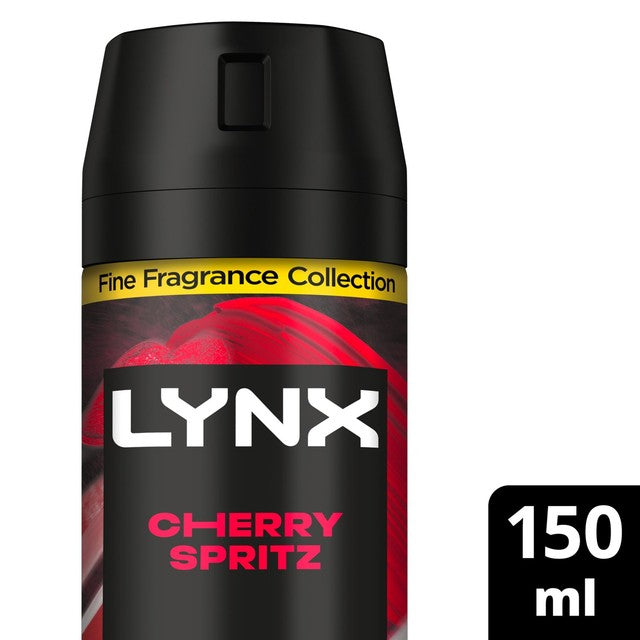 Lynx Cherry Spritz men's deodorant body spray 150ml, UK version