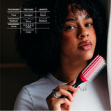 Denman 7 row hair styling brush - British product