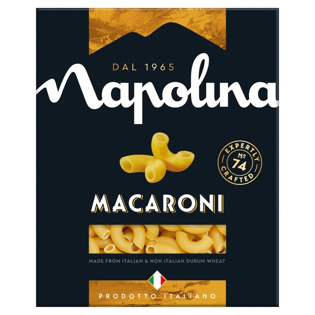Napolina macaroni 500g, imported from the UK