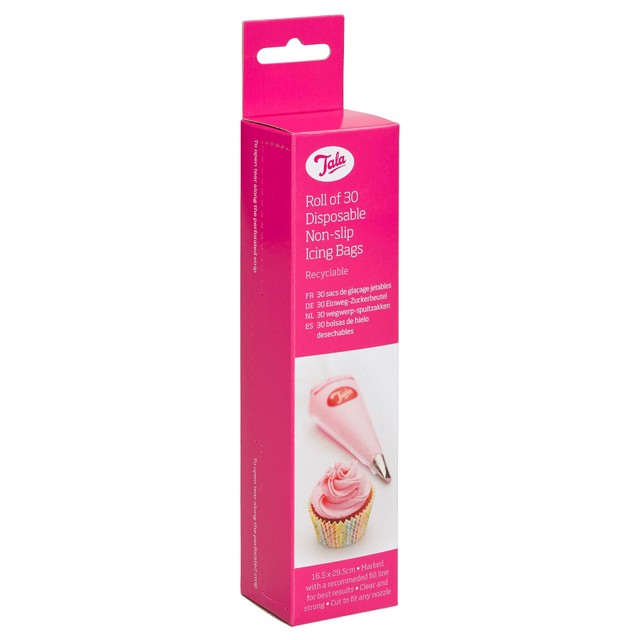 Tala non-slip recyclable disposable icing bags 30 pack (British brand)