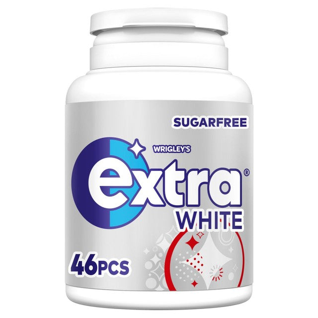 Wrigley's Extra White sugarfree chewing gum 64g - British product
