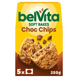 Belvita Chocolate Chip Soft Bakes Cereal Snack Bars Pack 5 x 50g