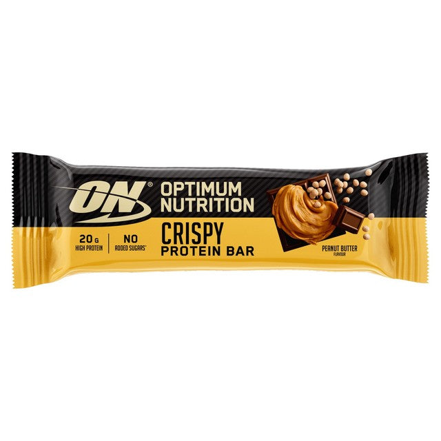 Optimum Nutrition peanut butter protein bar 65g, imported from the UK