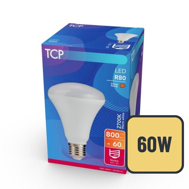 TCP Spotlight Screw 60W light bulb (British brand)