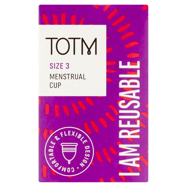 TOTM menstrual cup size 3 (British brand)