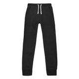 M&S boys cotton joggers in black for ages 6-7 years, imported from the UK