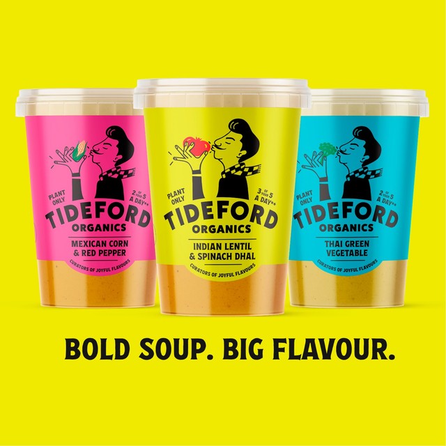 Tideford Mexican Corn & Red Pepper Soup 560g (British brand)