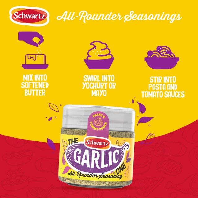 Schwartz All Rounder Garlic Seasoning 100g (British brand)