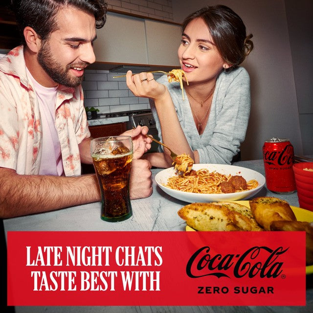 Coca-Cola Zero Sugar sugar-free cola 18 x 330ml - British product