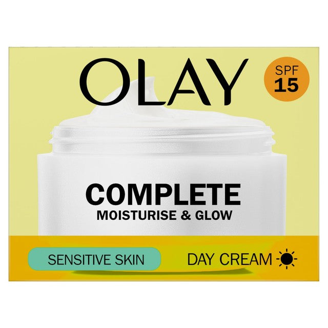 Olay day cream sensitive SPF 15 50ml, imported from the UK
