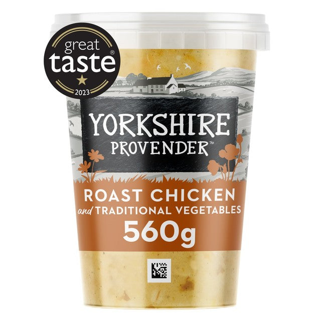 Yorkshire Provender roast chicken and vegetable soup 560g (British brand)