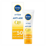 Nivea Sun Face SPF50 Cream 50ml, imported from the UK
