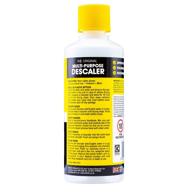 Kilrock Multi-Purpose Descaler 400ml, UK version