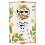 Biona organic chickpeas 400g - British product