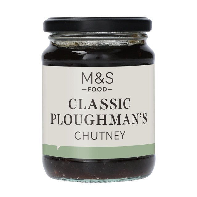 M&S Ploughman's chutney 305g, imported from the UK