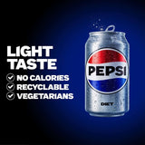Pepsi Diet cola 24 x 330ml, imported from the UK