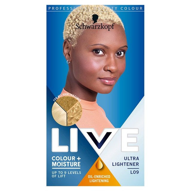 Schwarzkopf Ultra Lightener bleach kit 115ml (British brand)