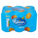 Rubicon Mango Sparkling Soft Drink 6 x 330ml, imported from the UK