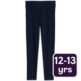 M&S Girls Cotton Rich Leggings, 12-13 Years, Navy
