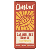Mood Foods blonde caramelised white chocolate bar 70g, imported from the UK