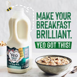 Yeo Valley organic semi skimmed milk 2L (British brand)
