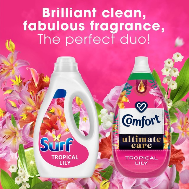 Surf laundry washing liquid Tropical Lily 2565ml (British brand)