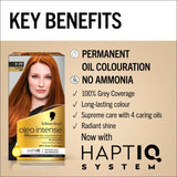 Schwarzkopf Oleo Intense Permanent Oil Colour 7-77 Copper Red Hair Dye