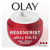 Olay Regenerist Ultra Rich Moisturiser 50ml, imported from the UK