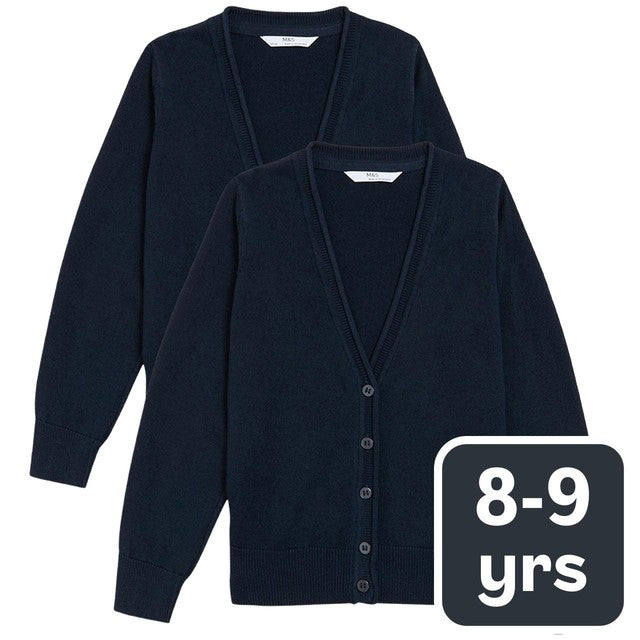 M&S children's cardigan with StayNew 8-9 years, imported from the UK
