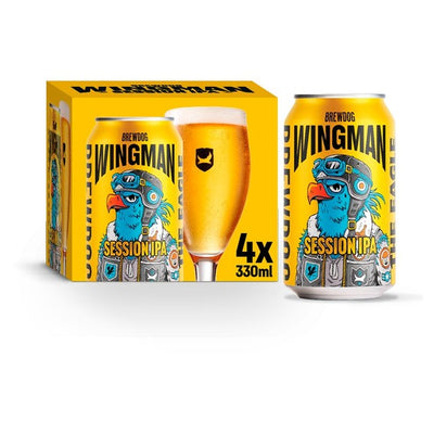 BrewDog Wingman Session IPA 4.3% 4 x 330ml packs