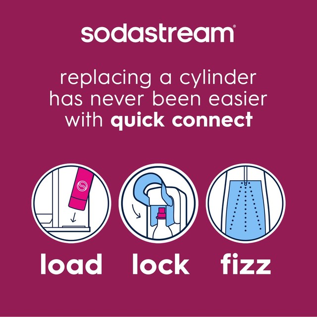 SodaStream Quick Connect CO2 gas cylinder 425g (British brand)