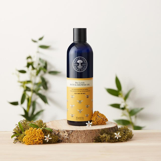 Neal's Yard Bee Lovely Shower Gel 295ml, imported from the UK