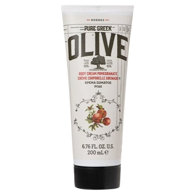 Korres Pomegranate Pure Greek Olive Moisturising Body Cream 200ml
