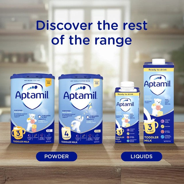 Aptamil toddler milk formula powder vanilla 800g - British product