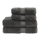 Christy Renaissance Ash Grey bath sheet, 89x173cm - British product