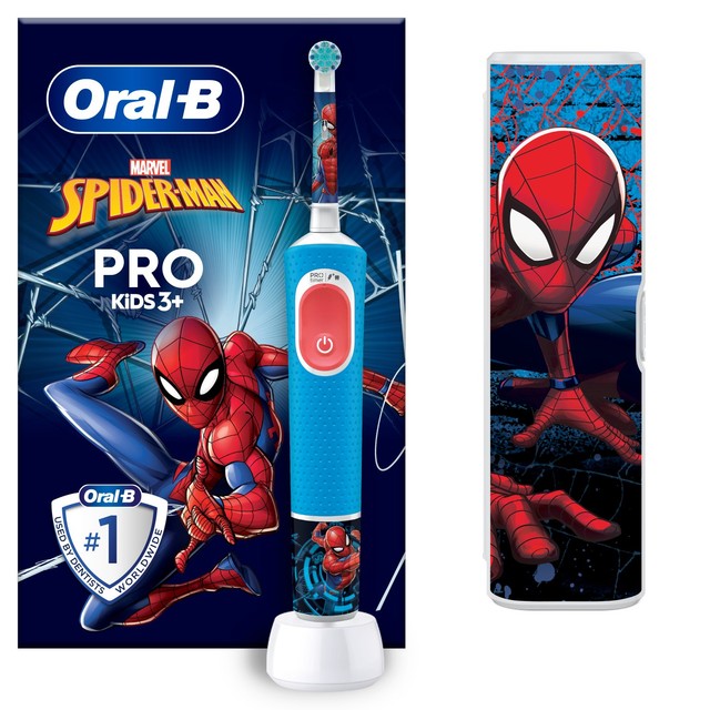 Oral-B Marvel Spiderman kids electric toothbrush, imported from the UK