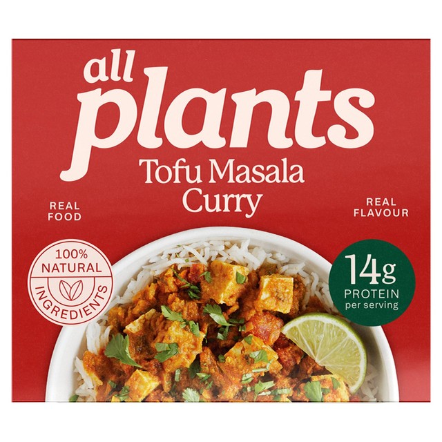 Plants Tofu Masala Curry 300g - British product