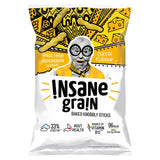 Insane Grain cheese flavour baked knobbly sticks savoury snack 80g, UK version