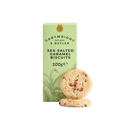 Cartwright & Butler Sea Salted Caramel Biscuits Luxury Biscuits 200g