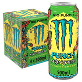 Monster Rio Punch energy drink 4 x 500ml, imported from the UK