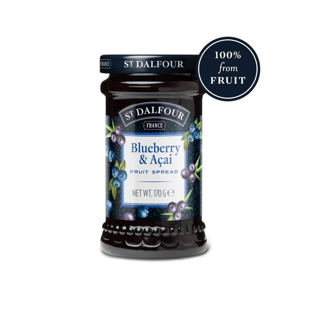 St Dalfour blueberry and acai fruit spread 170g (British brand)