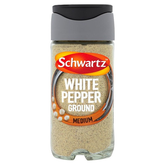 Schwartz ground white pepper 34g (British brand)