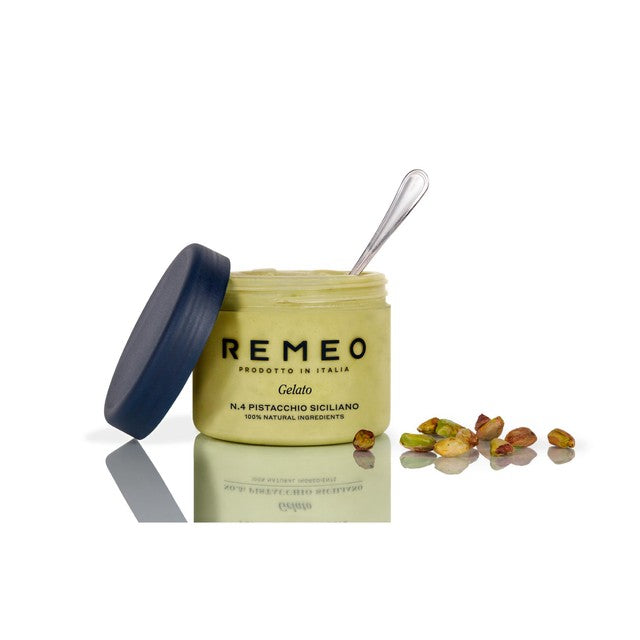 Remeo Pistachio Siciliano Gelato 462ml, imported from the UK