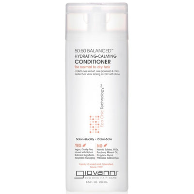 Giovanni Natural 50/50 Balanced Hydrating & Calming Conditioner for Normal-Dry Hair 250ml
