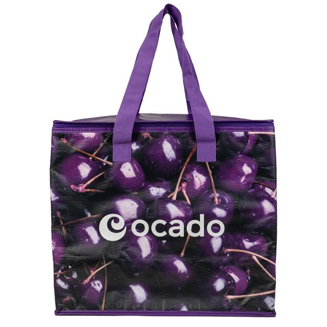 Ocado Insulated Cool Bag 44 x 38 x 22 cm, imported from the UK