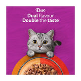 Whiskas Duo Meaty Combos cat food pouches 12 x 85g (British brand)