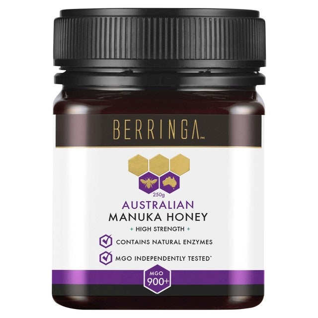 Berringa Manuka Honey MGO +900 250g jar - British product